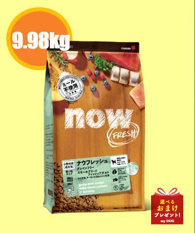 NOW FRESH (ナウフレッシュ)　グレインフリー　スモールブリードフィッシュアダルト　9.98kg