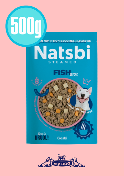 Natsbi (ナツビ) 　チキン＆ラム　500g　DOGウェット