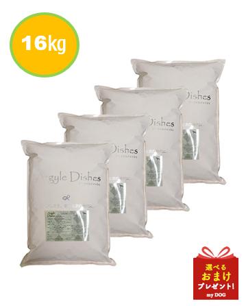 【正規品】　アーガイルディッシュ　グレヴィレア　アダルト　16kg　【4kg×4】