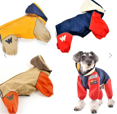 WHCY　ＪコートＢ　ＸＳ〜ＳＳ　犬用　レインコート