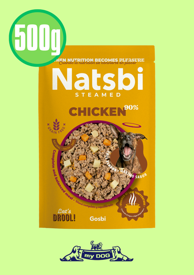 Natsbi (ナツビ) 　チキン　500g　DOGウェット