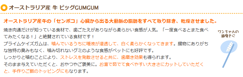 プライムケイズ　GUMGUM　30g