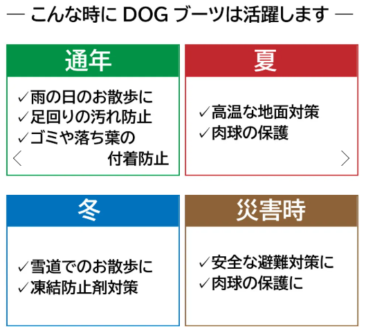 WHCY　DOGブーツ　XS　室内散歩兼用　ドッグブーツ