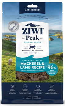 ジウィピーク　エアドライ・キャットフード　NZマッカロー＆ラム　400g