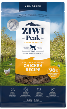 ジウィピーク　エアドライ・ドッグフード　ＮＺフリーレンジチキン　1kg