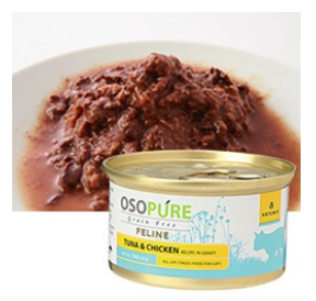 アーテミス　オソピュア　ツナ＆チキン　猫用　85g