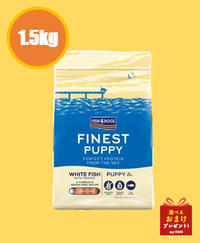 フィッシュ4　コンプリート　パピー　1.5kg　【ティドラ15gおまけ付き】
