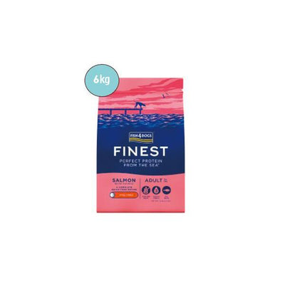 フィッシュ4　ドッグ　コンプリートフード　サーモン　シニア　6kg　【ティドラ15gおまけ付き】