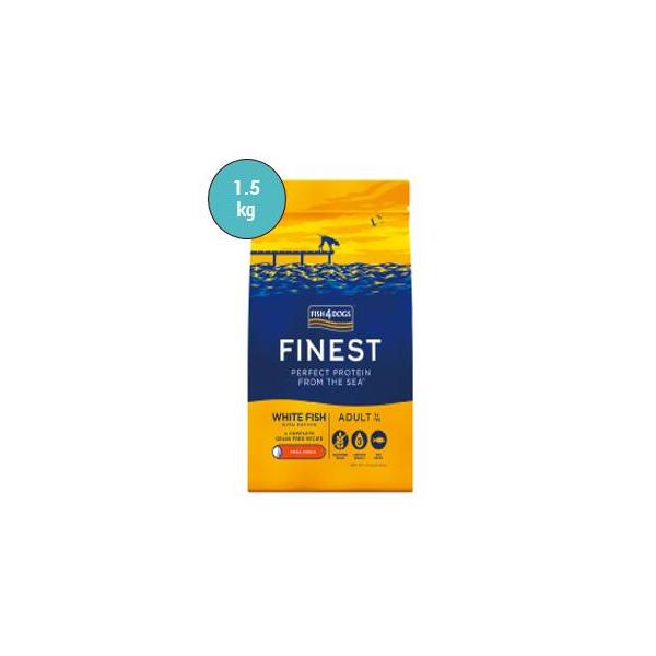 フィッシュ4　ドッグ　オーシャンホワイトフィッシュ　1.5kg　【ティドラ15gおまけ付き】