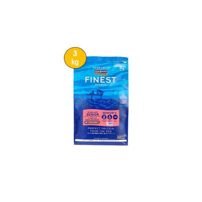 フィッシュ4　コンプリートフード　サーモン　シニア　3kg　【ティドラ15gおまけ付き】