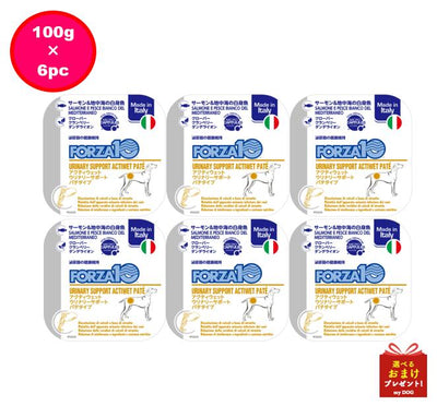 フォルツァ10　犬用　ウリナリー　アクティウェット　100g　6個セット