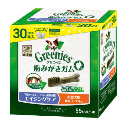 グリニーズ　エイジングケア　小型犬用　体重7-11kg　30本