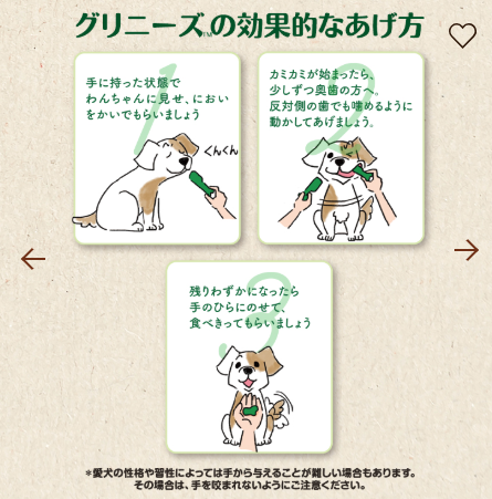 グリニーズ　カロリーケア　小型犬用　体重7-11kg　30本