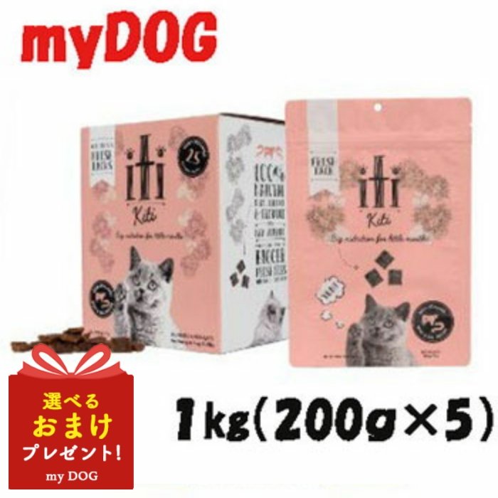 iti　イティ　キャット　ビーフ＆イール　うなぎ　ディナー　1kg　【200g×5】　