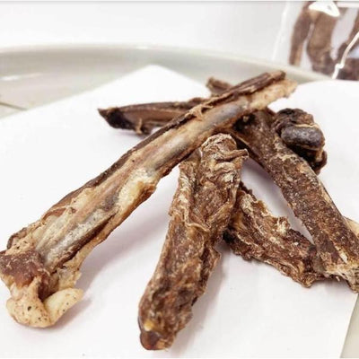 鹿あばら骨ジャーキー　50ｇ　7ｃｍ程度　菊富士2号店