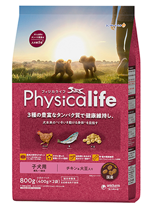 フィジカライフ　子犬用　チキン＆大豆　800g