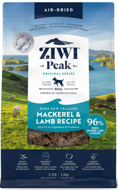 ジウィピーク　エアドライ・ドッグフード　NZマッカロー＆ラム　1kg