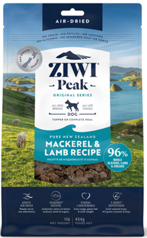 ジウィピーク　エアドライ・ドッグフード　NZマッカロー＆ラム　454g