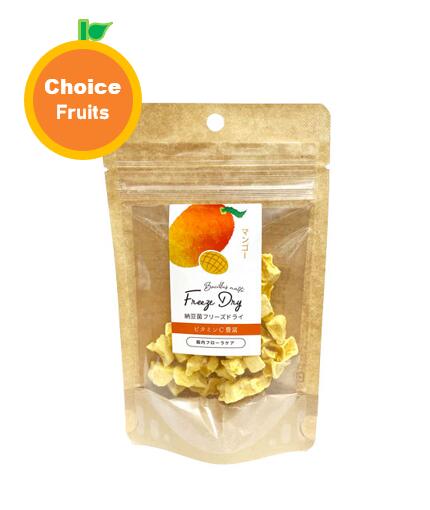 ドクターズチョイス　納豆菌　フリーズドライフルーツ　(いちご・マンゴー・ブルーベリー)