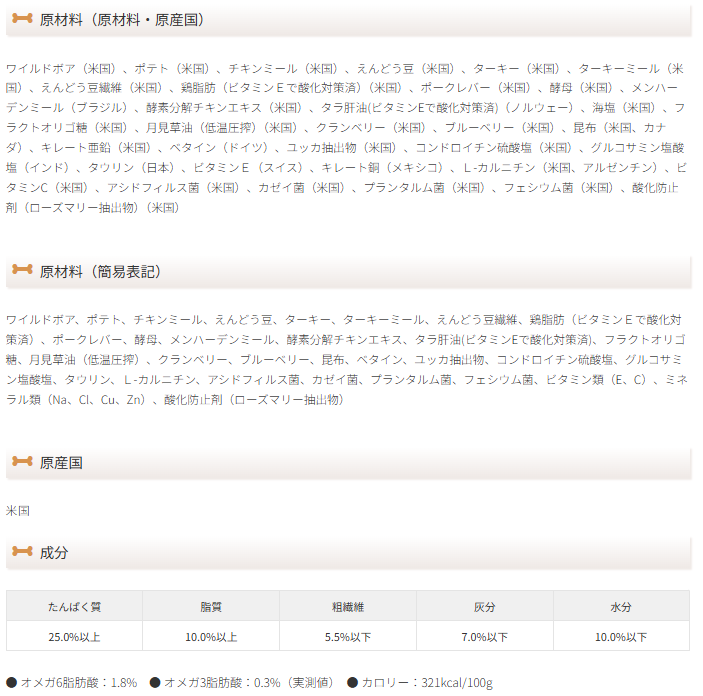 ナチュラルハーベスト　シュープリーム　1.1kg