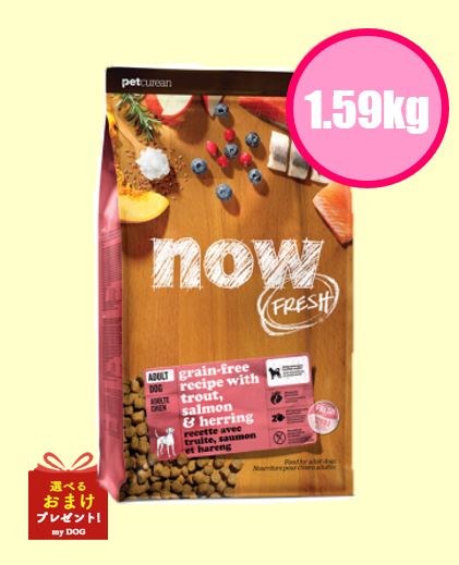 NOW FRESH (ナウフレッシュ)　グレインフリー　フィッシュアダルト　1.59kg