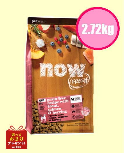 NOW FRESH (ナウフレッシュ)　グレインフリー　フィッシュアダルト　2.72kg