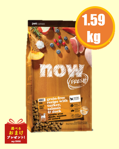 NOW FRESH (ナウフレッシュ)　グレインフリー　アダルト1.59kg   レギュラー粒