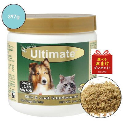 ネイチャーベット　ウルティメイトスキン＆コートサプリメント　397g