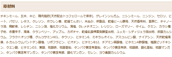 ブラックウッド　パピー　20kg