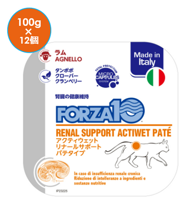 フォルツァ10　猫用　リナール　アクティウェット　100ｇ　12個セット