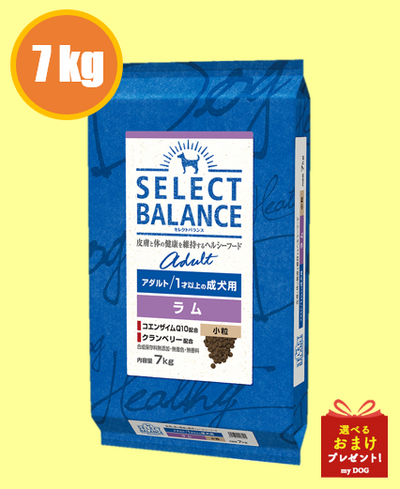 セレクトバランス　アダルト　ラム　小粒　7kg