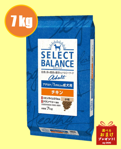 セレクトバランス　アダルト　チキン　小粒　7kg