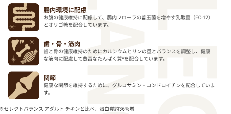 セレクトバランス　グレインフリー　アダルト　チキン　小粒　6kg