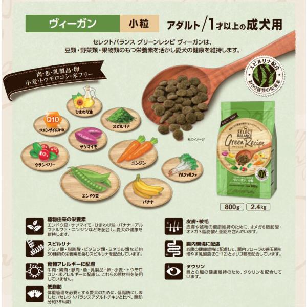 セレクトバランス　グリーンレシピ　ヴィーガン　800g