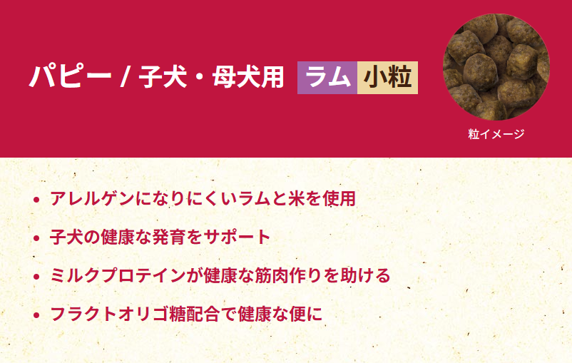 セレクトバランス　パピー　ラム　小粒　3kg