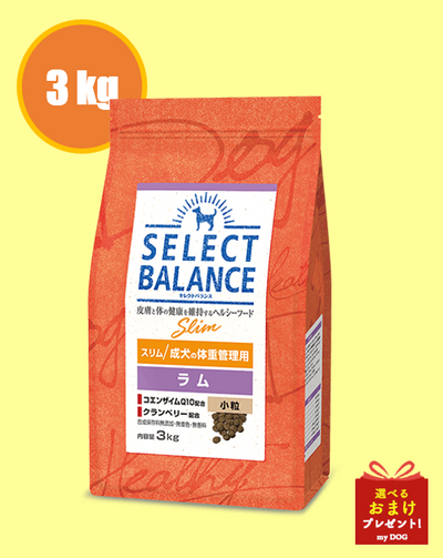 セレクトバランス　スリム　チキン　小粒　3kg