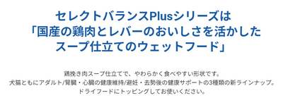 セレクトバランスplus　鶏挽き肉スープ仕立て むね肉＆レバー  腎臓・心臓の健康維持/1才以上の成猫用　40g×10パック