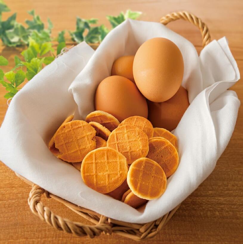 ドットわん　平飼い　たまごせんべい　60g