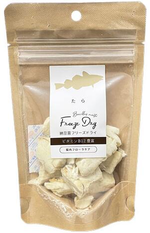 ドクターズチョイス　納豆菌　フリーズドライ　お魚　(まぐろ・たら・かつお)　14g　