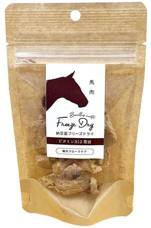 ドクターズチョイス　納豆菌　フリーズドライ　お肉　(ささみ・鶏レバー・鹿レバー・馬肉・牛タン)