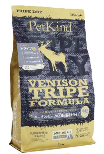 ペットカインド　トライプドライ　グリーン　ベニソン　小粒　2.7kg