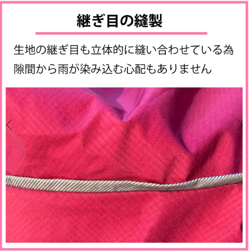 WHCY　ＪコートＷ　2号　犬用　レインコート