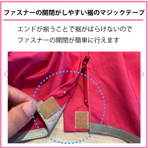 WHCY　ＪコートＷ　2号　犬用　レインコート