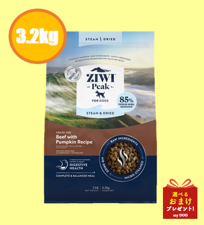 ジウィピーク　スチーム＆ドライ　ビーフ　3.2㎏